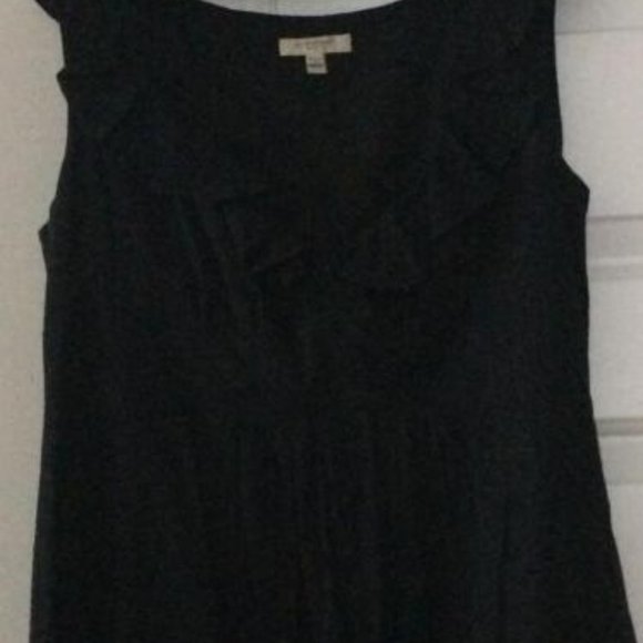 Burberry London Black Cotton Dress in Size UK 12/ US 10 - Picture 2 of 5